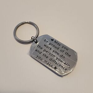 May you be proud of the work you do Keychain